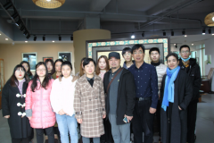 宁波大学师生走进太阳湖文化馆，探寻非遗传承创新